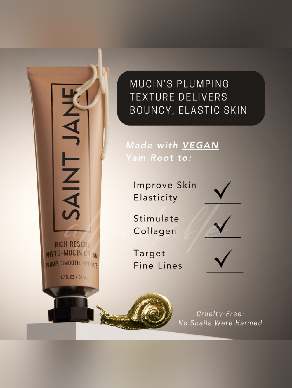 SAINT JANE Rich Rescue Phyto Mucin Cream